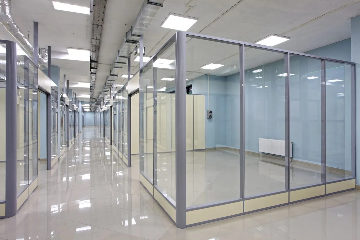 Каркасные торговые перегородки