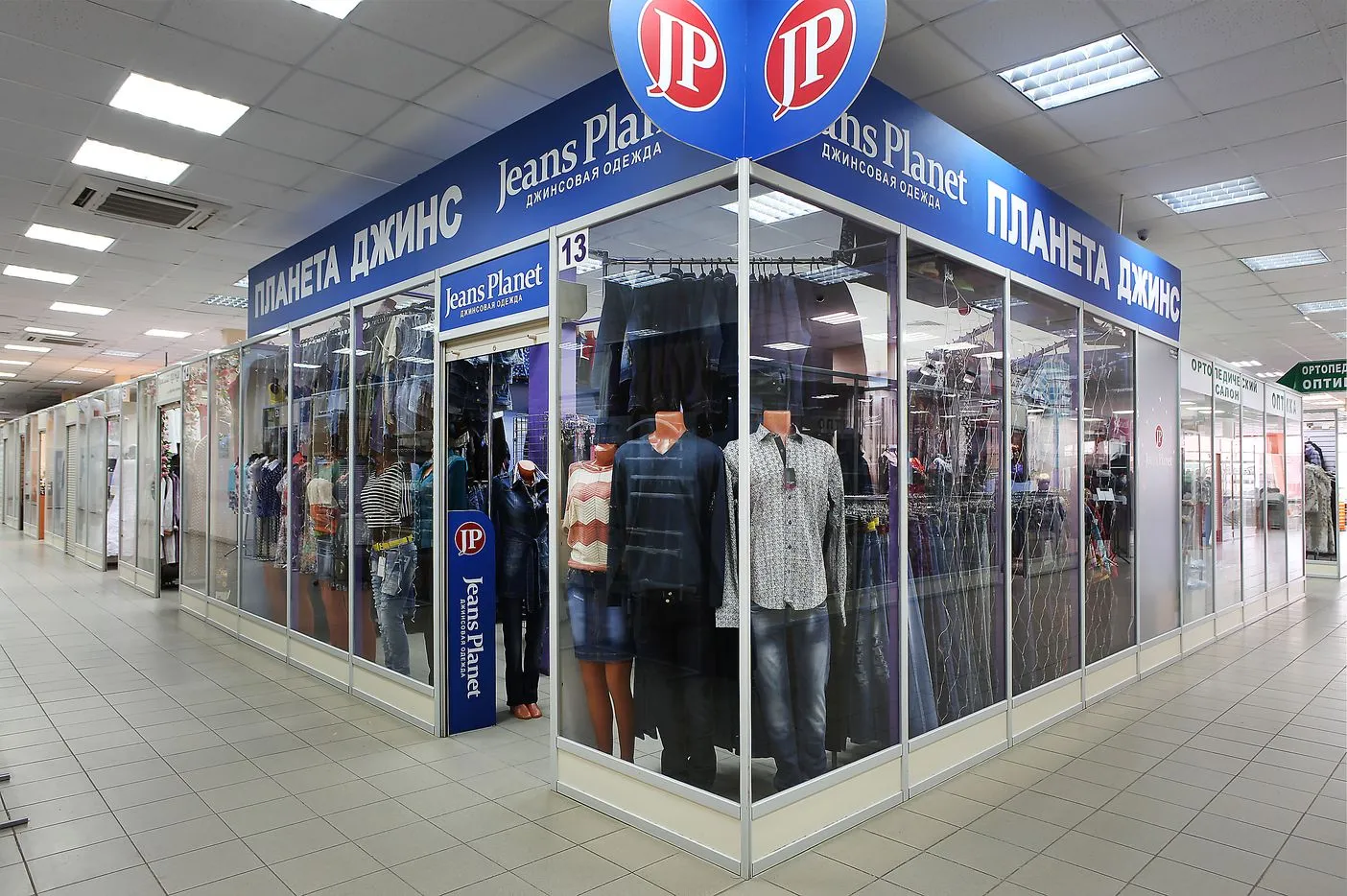 Легкие торговые перегородки LOTTA